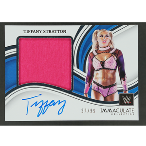 Tiffany Stratton 2023 Immaculate Memorabilia Auto 37/99 #PM-TST
