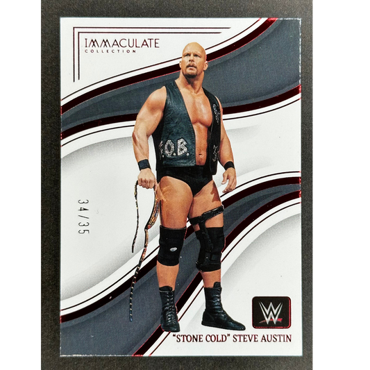 "Stone Cold" Steve Austin Immaculate 34/35 #15