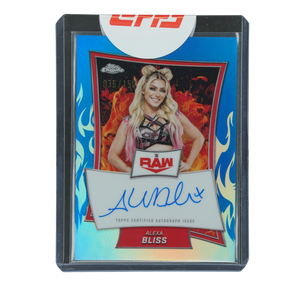 Alexa Bliss 2025 Chrome Red Brand Auto 36/150 #RBA-ALE