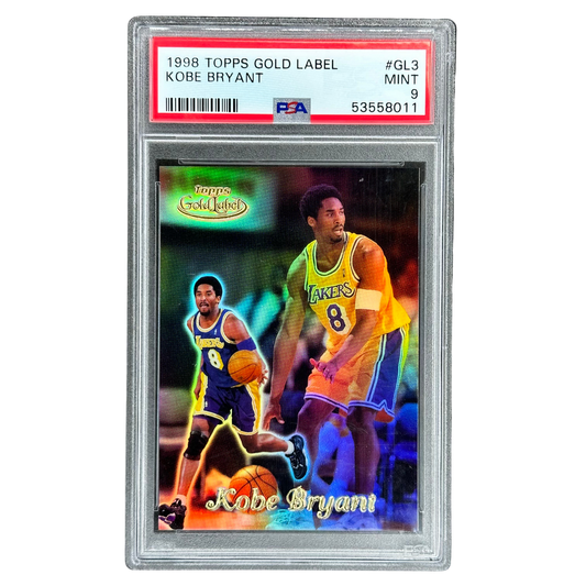 Kobe Bryant 1999 Topps Gold Label PSA 9 #GL3