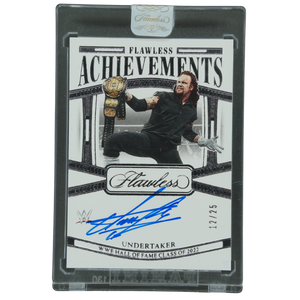 Undertaker 2024 Flawless Achievements Auto 12/25 #FA-UND