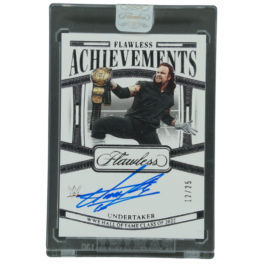 Undertaker 2024 Flawless Achievements Auto 12/25 #FA-UND