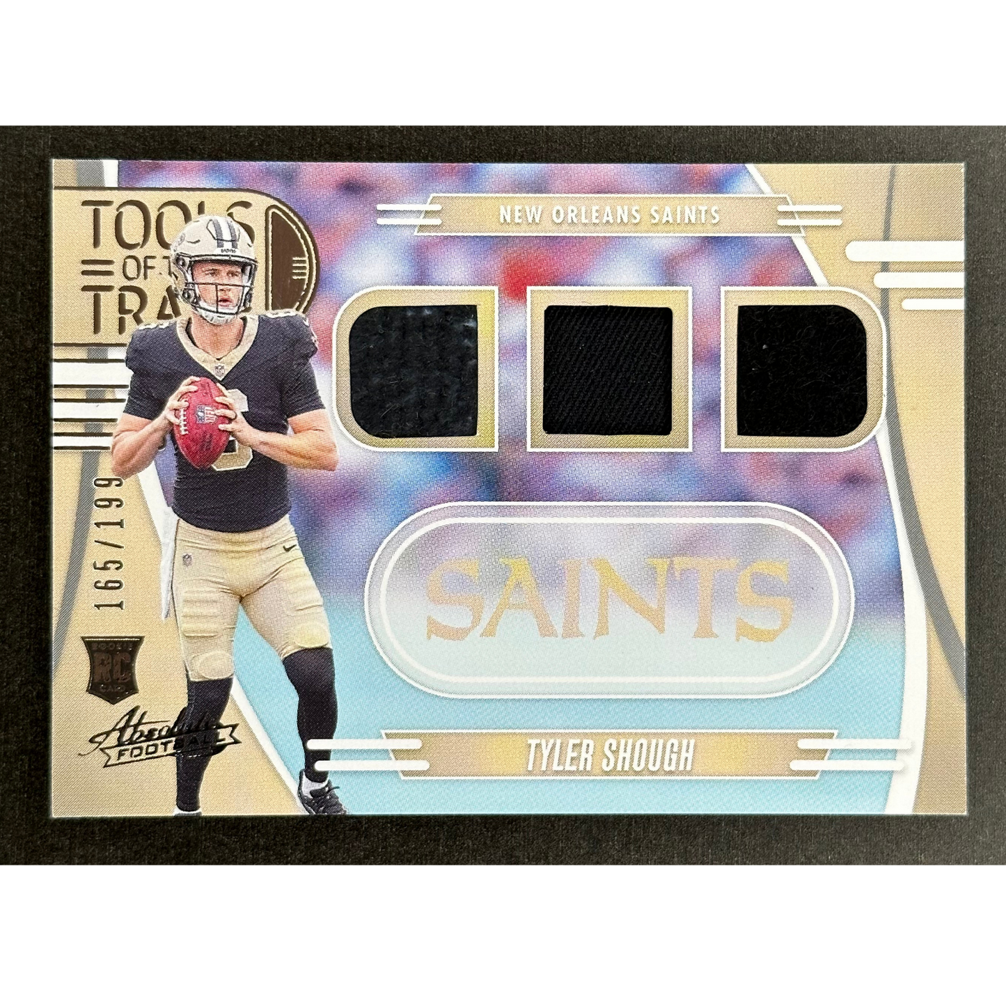 Tyler Shough 2025 Absolute RC Tools of the Trade 165/199