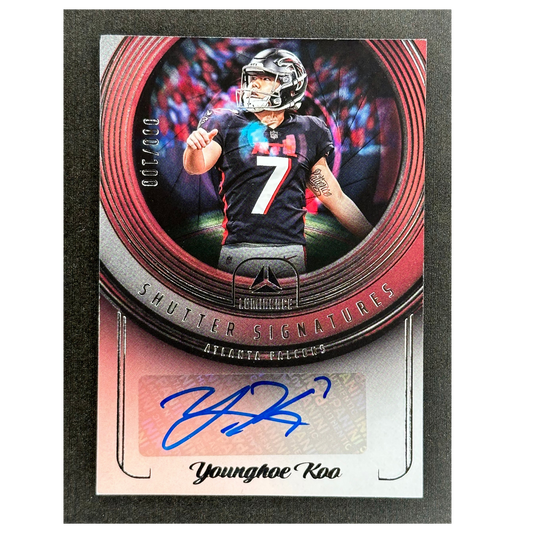 Younghoe Koo 2023 Luminance Shutter Signatures 80/100 Auto #SHU-YK