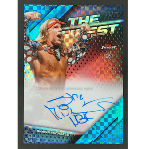 Shawn Michaels 2025 Finest The Finest Auto 13/75 #TFA-HBK