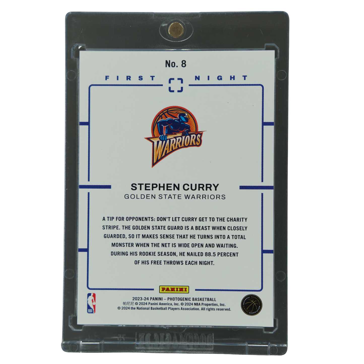 Stephen Curry 2023-24 Photogenic First Night 32/75 #8