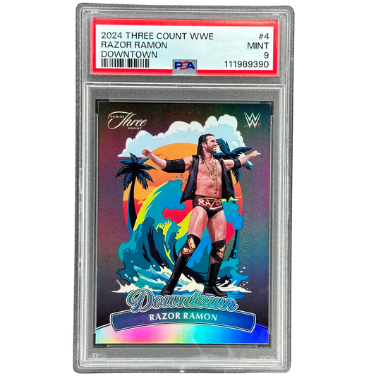 Razor Ramon 2024 Three Count Downtown PSA 9 #4