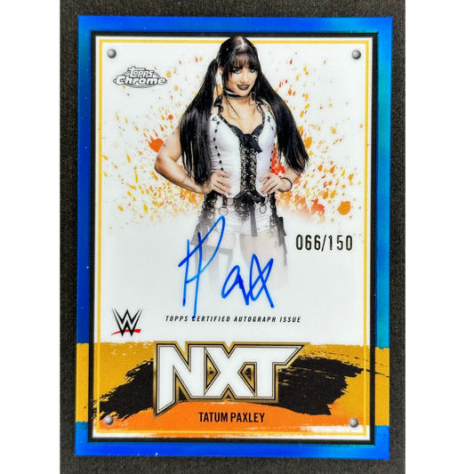 Tatum Pexley 2025 Chrome NXT Auto 66/150 #NXT-TPX