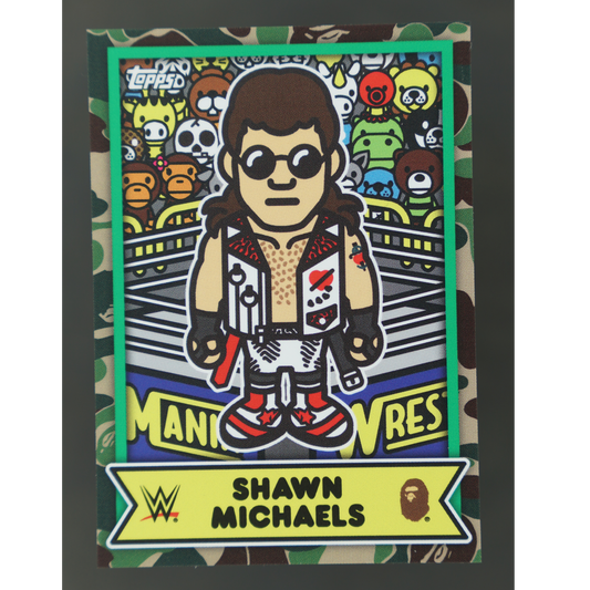 Shawn Michaels 2025 Topps x BAPE Baby Milo #BMA-20