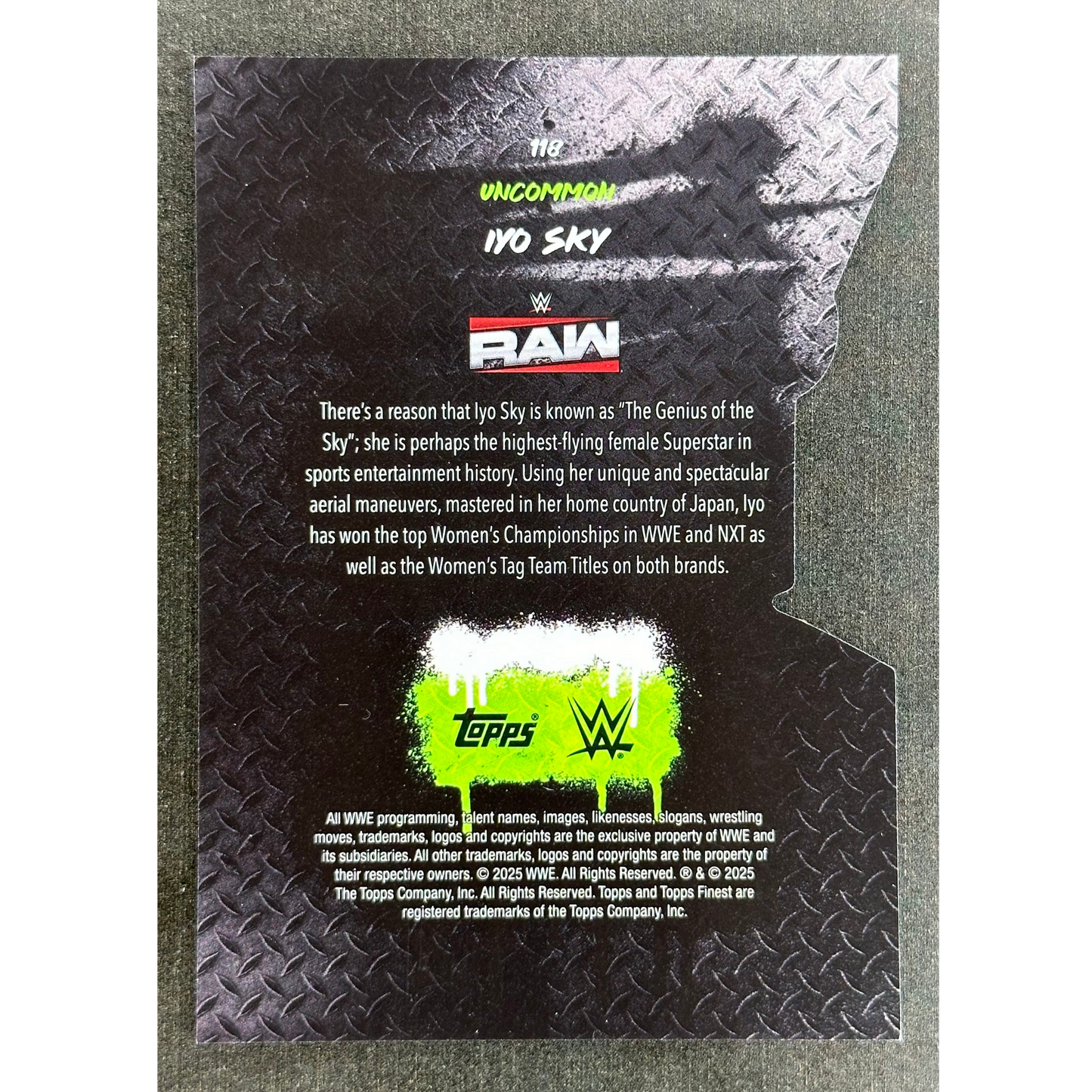 Iyo Sky 2025 Finest Die-Cut 21/35 #118
