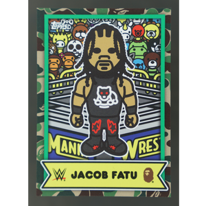 Jacob Fatu 2025 Topps x BAPE Baby Milo #BMA-29