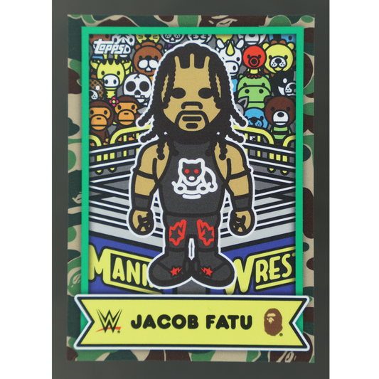 Jacob Fatu 2025 Topps x BAPE Baby Milo #BMA-29
