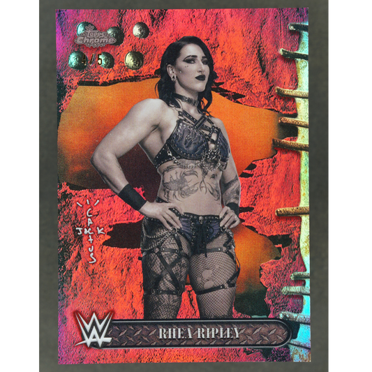 Rhea Ripley 2025 Cactus Jack Red 4/5 #2