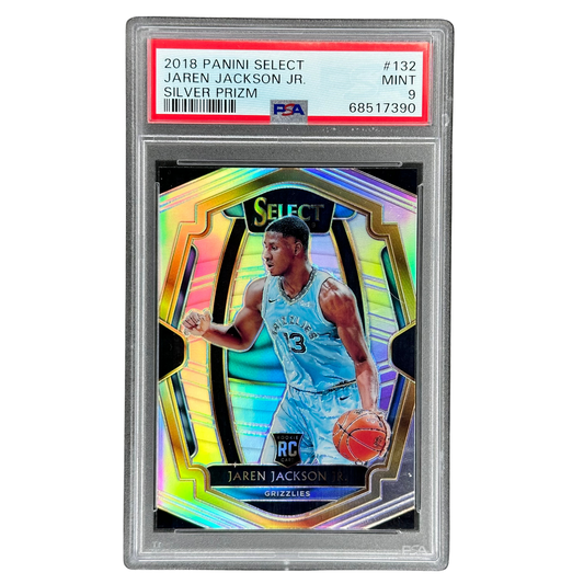 Jaren Jackson 2018 Select Silver Rookie Card PSA 9 #132