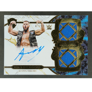 Austin Theory 2025 Royalty Regalia Relic Signatures 41/99 #RES-ATH