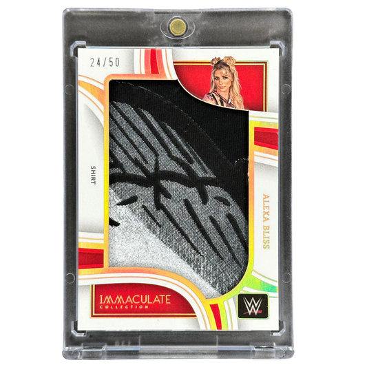 Alexa Bliss 2023 Immaculate Shirt Memorabilia 24/50 #JM-ABS