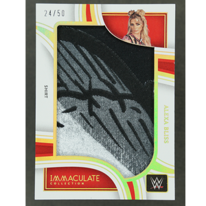 Alexa Bliss 2023 Immaculate Shirt Memorabilia 24/50 #JM-ABS