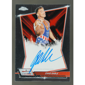 Chad Gable 2026 Chrome Red Brand Auto #RBA-CHA