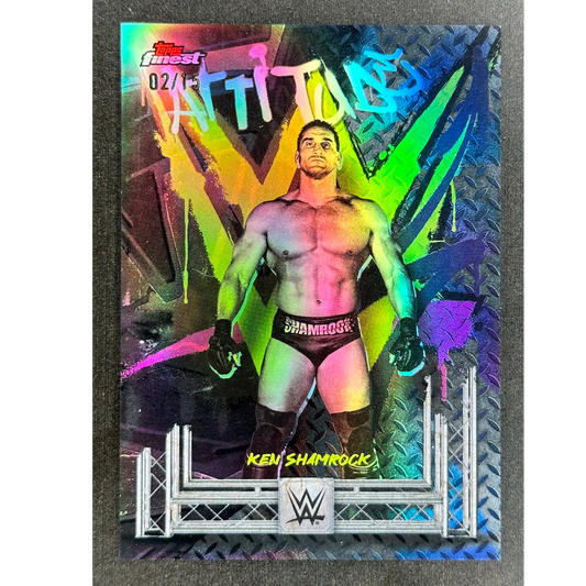 Ken Shamrock 2025 Finest Rare 2/15 #277