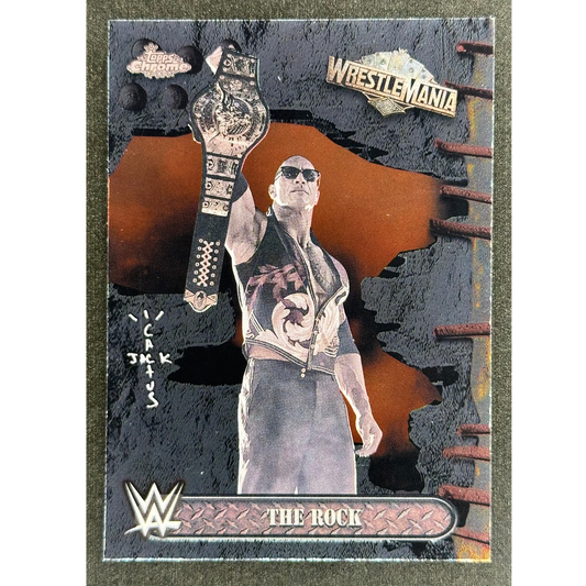 The Rock 2025 Cactus Jack Wrestlemania #75