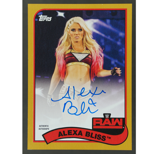 Alexa Bliss 2018 Heritage Auto 7/10 #A-AB
