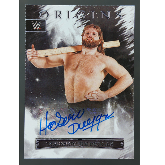 "Hacksaw" Jim Duggan 2023 Origins Auto #OA-HJD