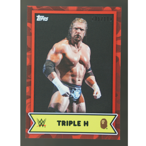 Triple H 2025 Topps x BAPE 136/199 #21