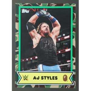 AJ Styles 2025 Topps x BAPE #12