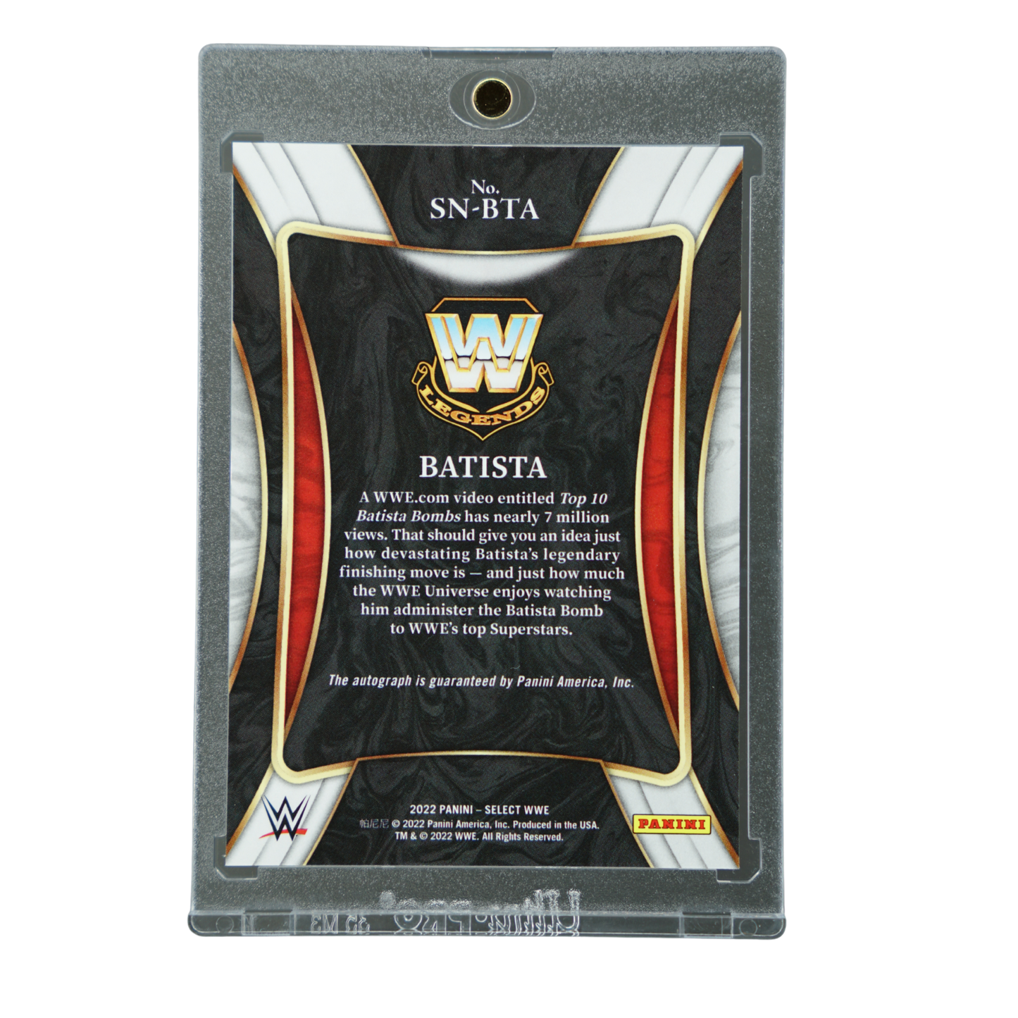 Batista 2022 Select Auto #SN-BTA