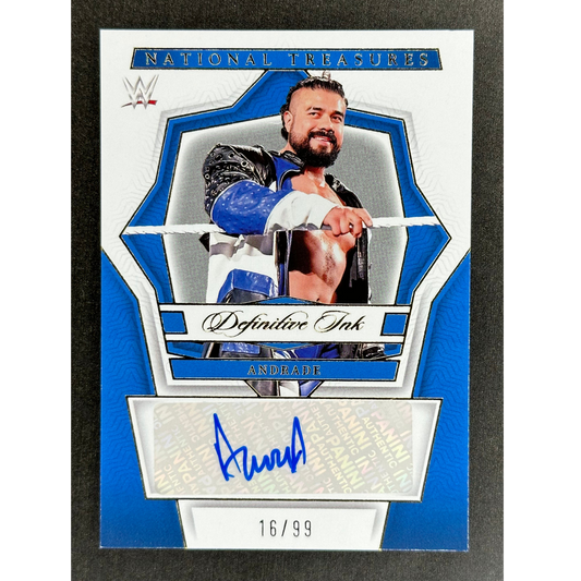 Andrade 2024 National Treasures Definitive Ink Auto 16/99 #DK-ADR