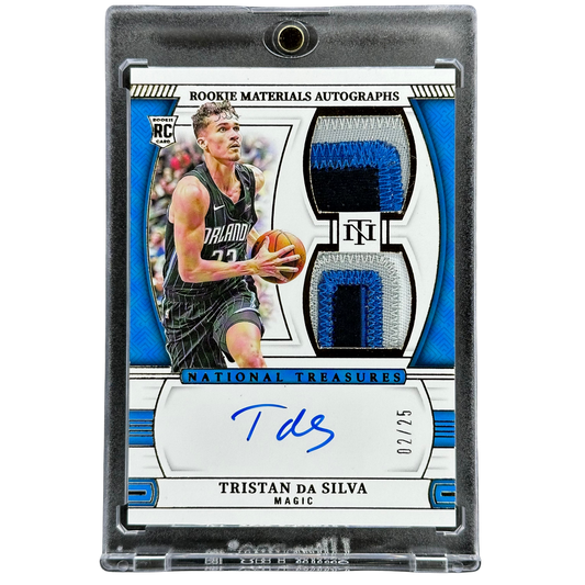 Tristan Da Silva 2024 National Treasures RPA Rookie Patch Auto 2/25 #RMD-TDS