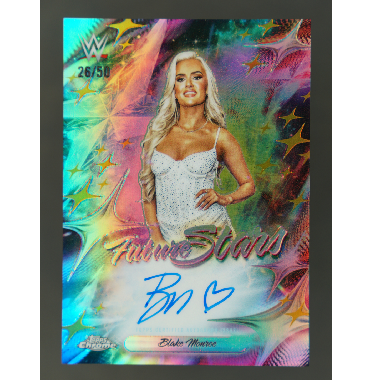 Blake Monroe 2026 Chrome Future Stars Auto 26/50 #FSA-BLA