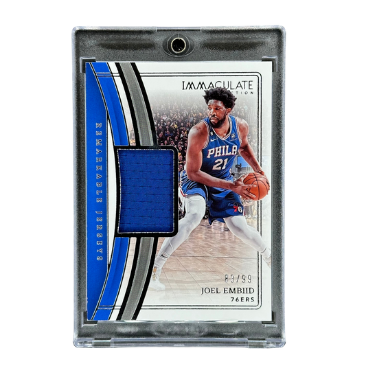 Joel Embiid 2022 Immaculate Remarkable Jerseys 83/99 #RJ-JP