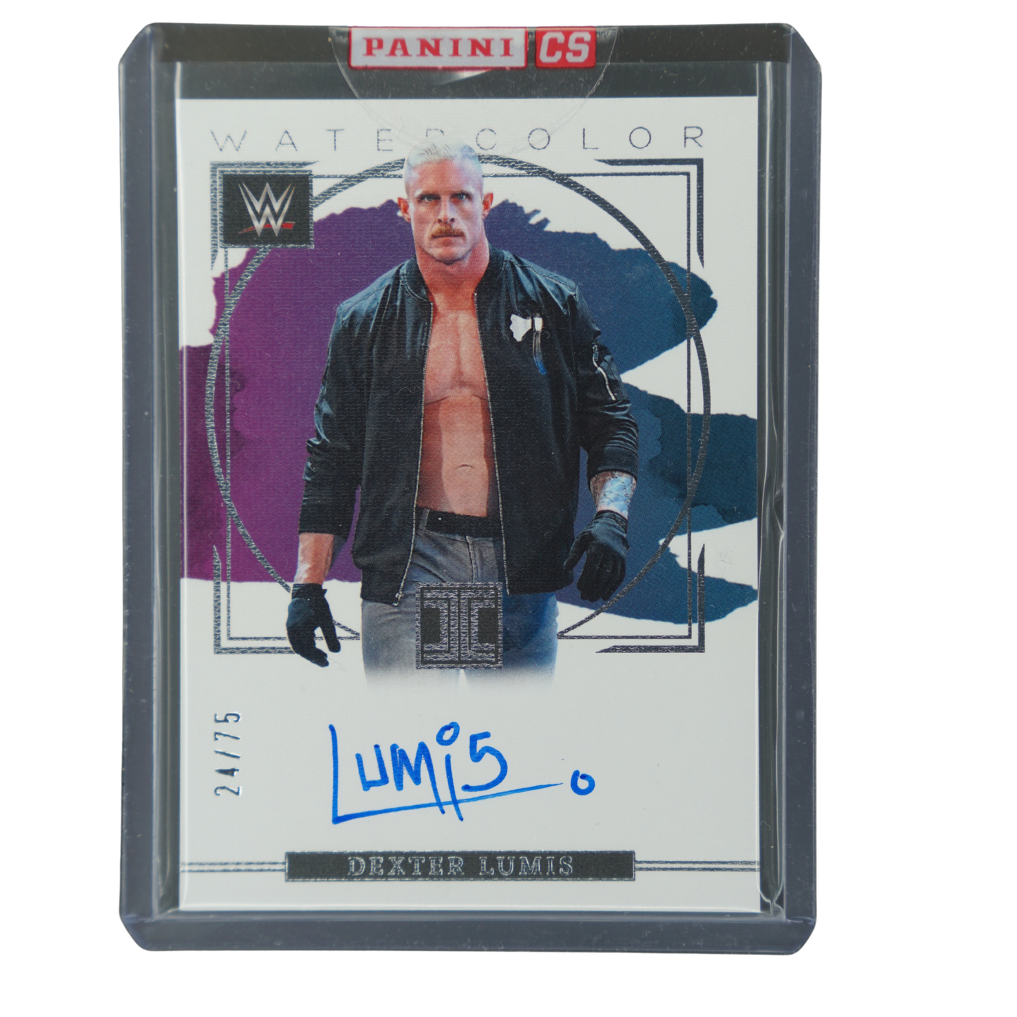 Dexter Lumis 2023 Impeccable Watercolor Auto 24/75 #WS-DXL