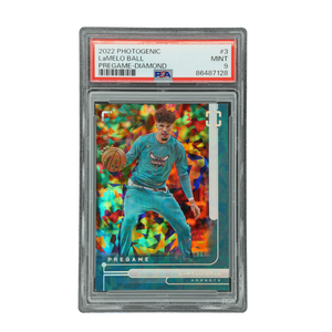 Lamelo Ball 2022 Photogenic Pregame-Diamond 8/75 PSA 9 #3