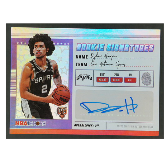 Dylan Harper 2026 Hoops RC Auto #HRS-DH