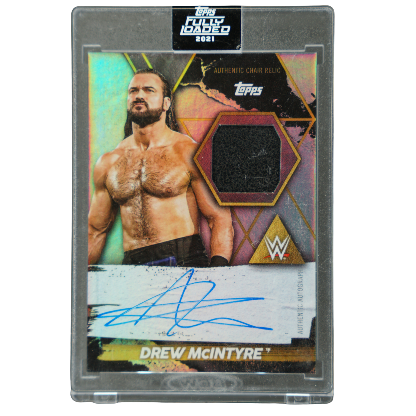 Drew McIntyre 2021 Fully Loaded Relic Auto 30/99 #C-DR
