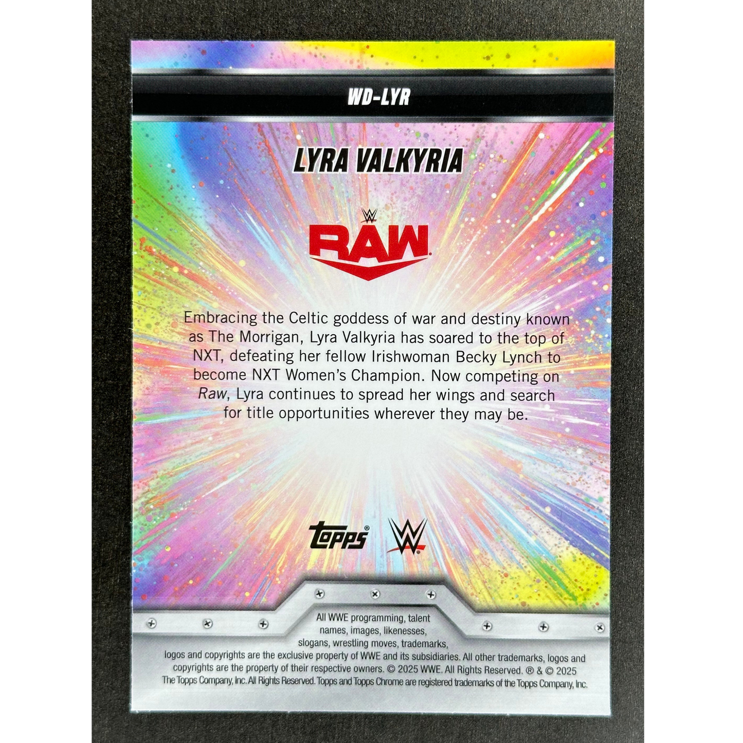 Lyra Valkyria 2025 Chrome Womens Division 27/150 #WD-LYR