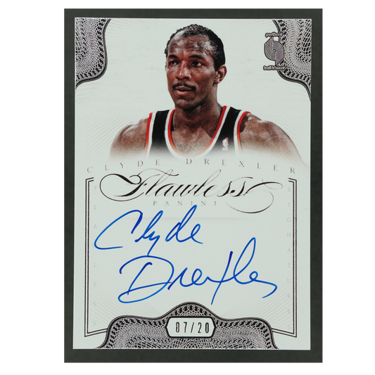 Clyde Drexler 2012-13 Flawless Auto 7/20 #41