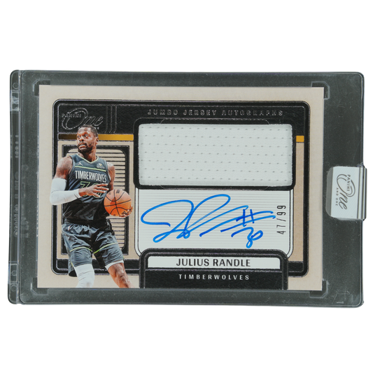 Julius Randle 2024-25 One and One Jumbo Jersey Auto 47/99 #JJA-JUL