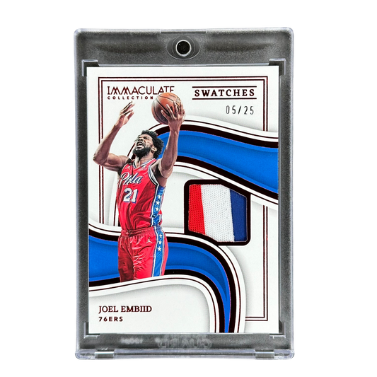 Joel Embiid 2022 Immaculate Swatches 5/25 #IHS-JEM