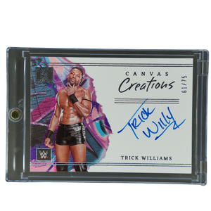 Trick Williams 2023 Impeccable Canvas Creations Auto 61/75 #CC-TWL
