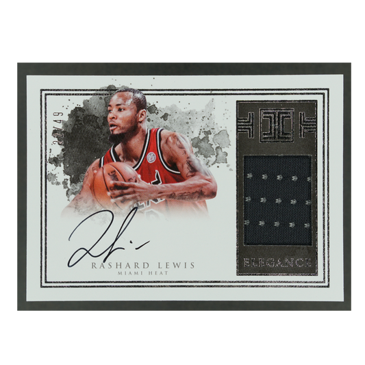 Rashard Lewis 2016-17 Impeccable Elegance Memorabilia Auto 22/49 #ER-RL