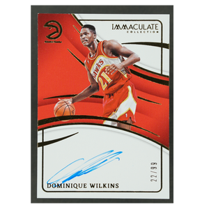 Dominique Wilkins 2023-24 Immaculate 22/99 #IS-DWA