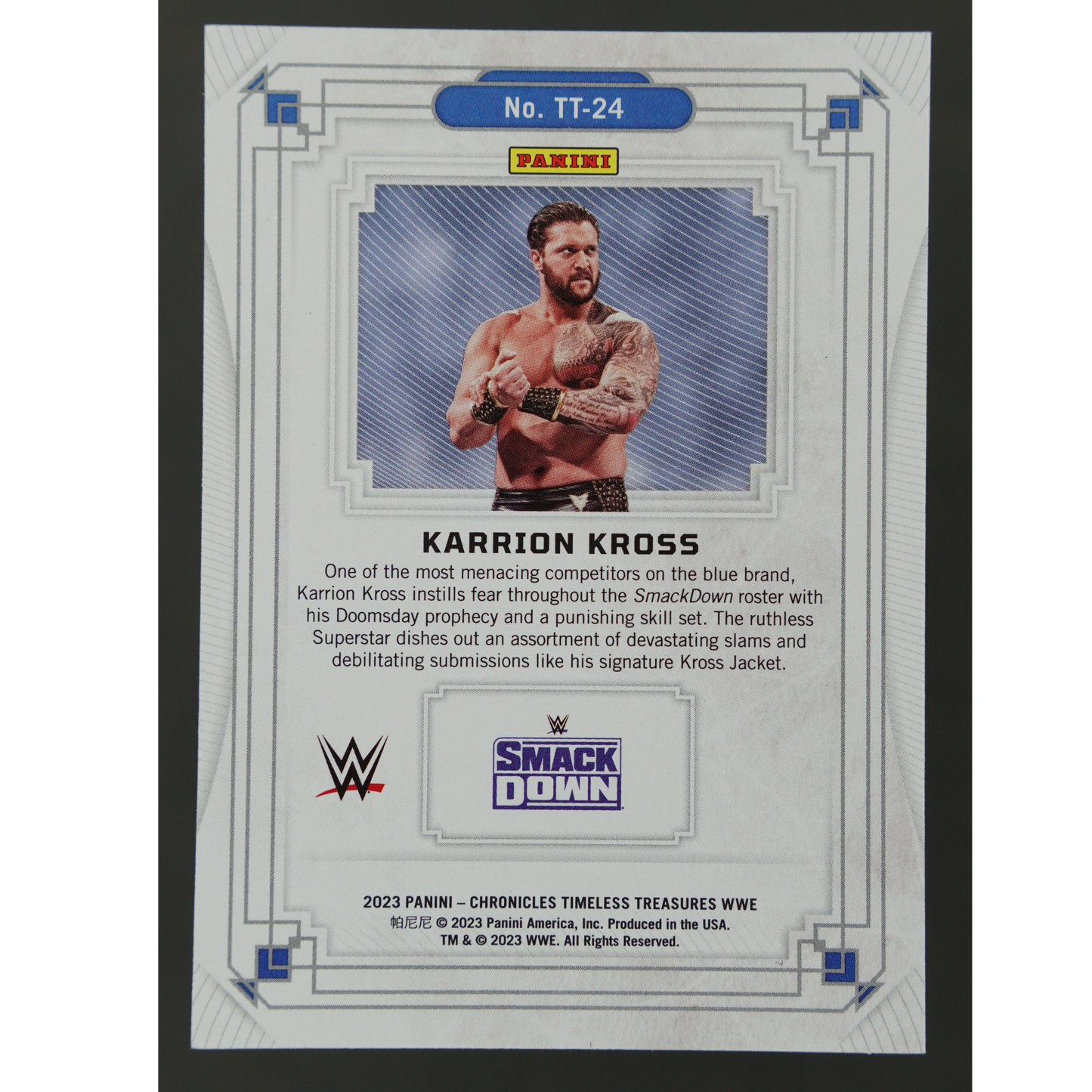 Karrion Kross 2023 Timeless Treasures 5/99 #TT-24