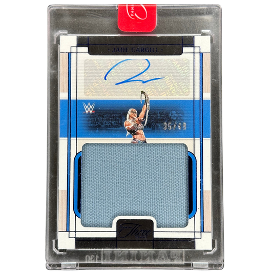 Jade Cargill 2024 Three Count Memorabilia Auto 35/49 #MM-JCG