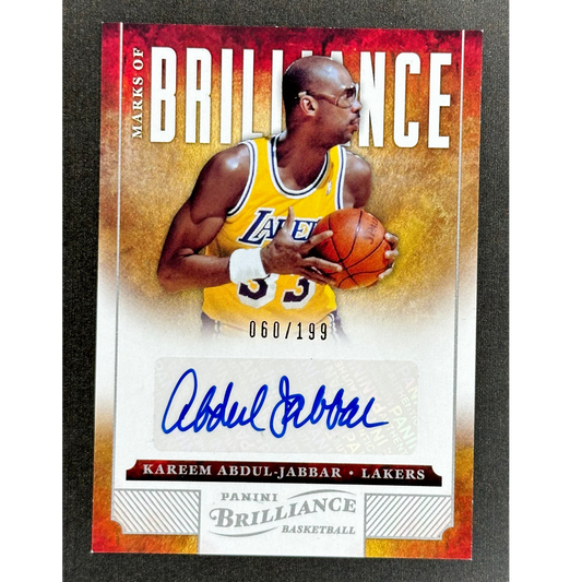 Kareem Abdul-Jabbar 2012 Brilliance Auto 60/199 #1