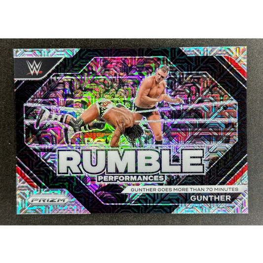 Gunther 2024 Prizm Rumble Performances 20/25 #20