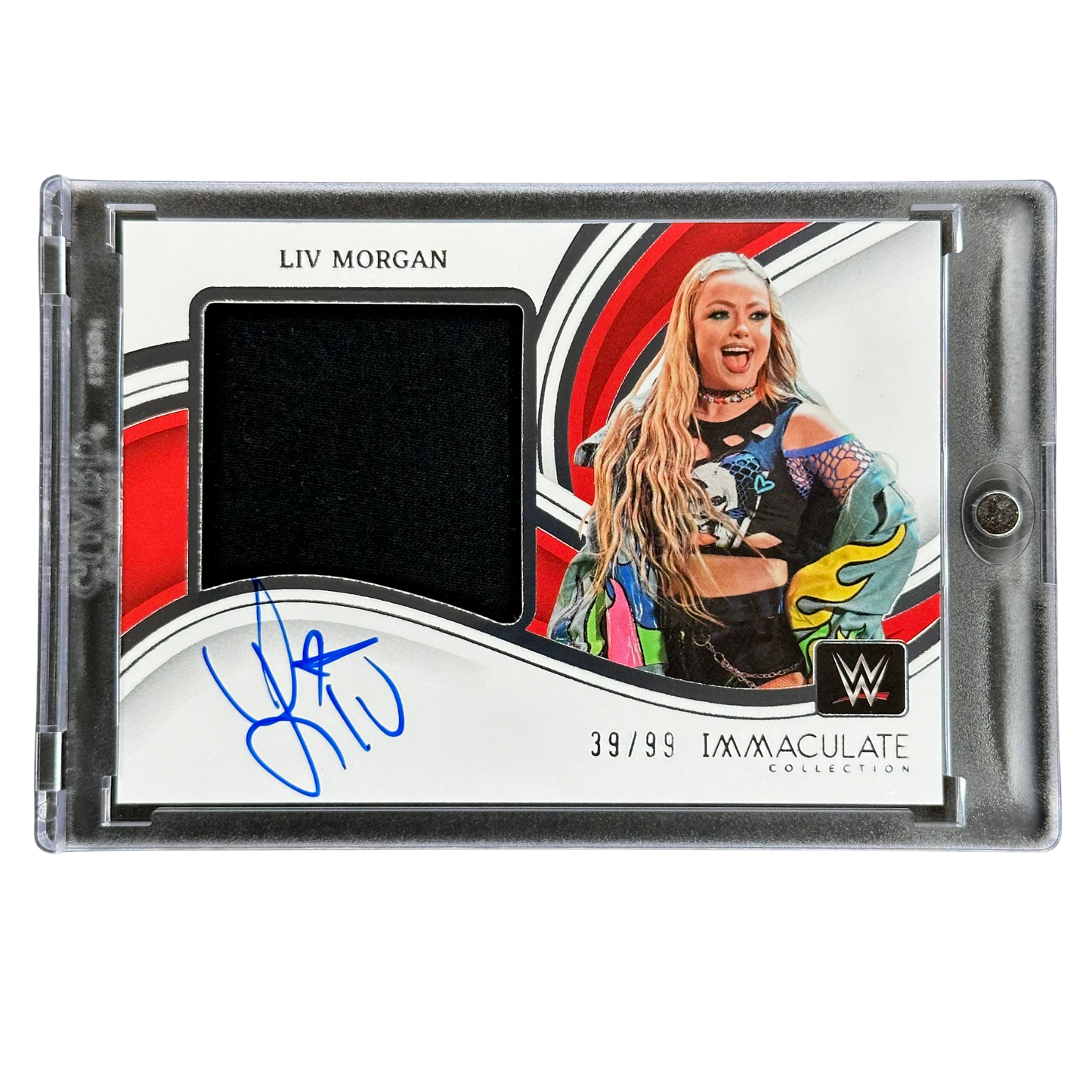 Liv Morgan 2023 Immaculate Memorabilia Auto 39/99 #PM-LVM