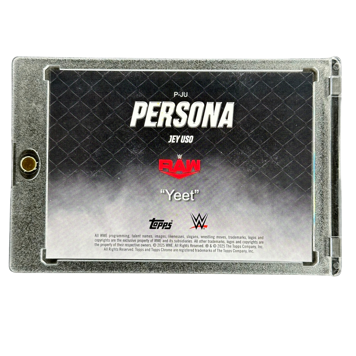 Jey Uso 2025 Chrome Persona YEET #P-JU